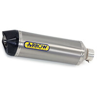 ARROW SILENCER - RACE-TECH ALUMINIUM WITH CARBON END CAP - SUZUKI GSX-S1000/F