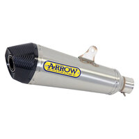 ARROW SILENCER - X - KONE NICHROM WITH CARBON END CAP - SUZUKI GSX-S1000/F