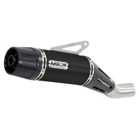 ARROW SILENCER - JET RACE NICHROM BLACK WITH CARBON END CAP - YAMAHA MT-07
