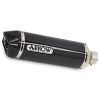 ARROW SILENCER - RACE-TECH CARBON FIBRE WITH CARBON END CAP - SUZUKI GSX-R 1000