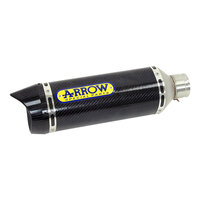 ARROW SILENCER - THUNDER CARBON FIBRE WITH CARBON END CAP - HONDA CB650R / CBR650R