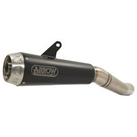 ARROW SILENCER - PRO-RACE NICHROM DARK WITH STEEL END CAP - HUSQVARNA 401 SVARTPILEN / VITPILEN