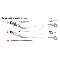 ARROW EXHAUST STAINLESS COLLECTOR - KAWASAKI KX450F '12-14
