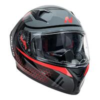 NITRO N501 DVS HELMET BLACK RED