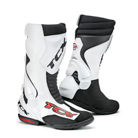 TCX RACING SPEEDWAY BOOT WHITE BOOT