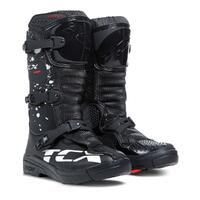TCX COMP KID BOOTS BLACK WHITE