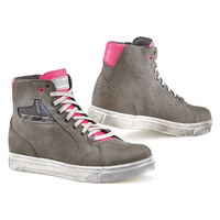 TCX STREET ACE LADY AIR BOOTS GREY PINK