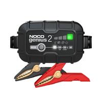 NOCO BATTERY CHARGER GENIUS 2 - LEAD ACID 6/12V AND 12.8V LITHIUM BATTERIES