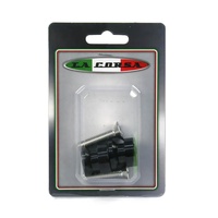 PICK UP KNOB PAIR REAR BLK 6mm