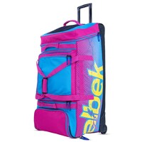 ALBEK GEAR BAG MERIDIAN WHEELED LE 90S THROWBACK BLUE PINK YELLOW