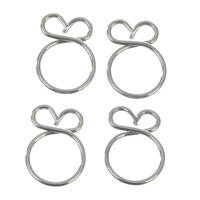 ALL BALLS RACING FUEL HOSE CLAMP KIT 9.7MM WIRE (4 PACK) - FS00041
