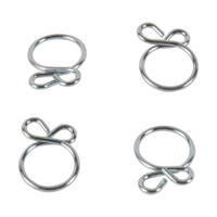 ALL BALLS RACING FUEL HOSE CLAMP KIT 11.5MM WIRE (4 PACK) - FS00042