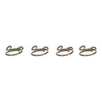 ALL BALLS RACING FUEL HOSE CLAMP KIT 10.8MM WIRE (4 PACK) - FS00048