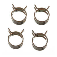 ALL BALLS RACING FUEL HOSE CLAMP KIT 12MM BAND (4 PACK) - FS00056