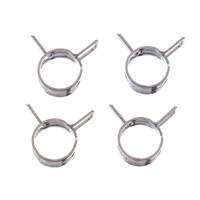 ALL BALLS RACING FUEL HOSE CLAMP KIT 10MM BAND (4 PACK) - FS00059