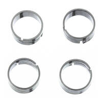 ALL BALLS RACING FUEL HOSE CLAMP KIT 10MM BAND (4 PACK) - FS00060