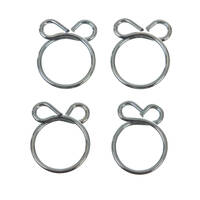 ALL BALLS RACING FUEL HOSE CLAMP KIT 12.5MM WIRE (4 PACK) - FS00061
