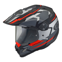 ARAI XD-4 DEPART GREY/RED HELMET