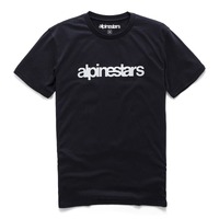 ALPINESTARS HERITAGE WORD PREMIUM TEE BLACK