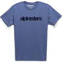 ALPINESTARS HERITAGE WORD PREMIUM TEE BLUE