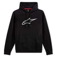 ALPINESTARS AGELESS PULLOVER HOODIE BLACK GREY