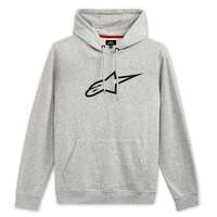 ALPINESTARS AGELESS PULLOVER HOODIE GREY HEATHER BLACK