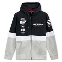 ALPINESTARS POSITION ZIP HOODIE BLACK WHITE SILVER