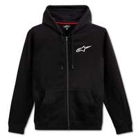 ALPINESTARS AGELESS CHEST HOODIE BLACK WHITE