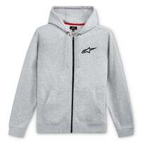 ALPINESTARS AGELESS CHEST HOODIE GREY HEATHER BLACK