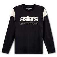 ALPINESTARS OLD SCHOOL LONG SLEEVED TEE BLACK