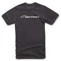 ALPINESTARS LINEAR COMBO TEE BLACK WHITE