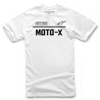 ALPINESTARS ASTARS MOTO-X TEE WHITE BLACK