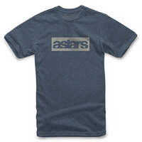 ALPINESTARS EVENT HEATHER TEE NAVY HEATHER 