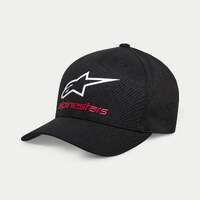 ALPINESTARS ALWAYS 2.0 HAT BLACK WHITE RED