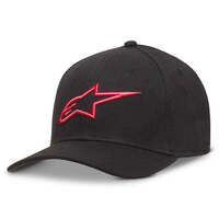ALPINESTARS AGELESS CURVE HAT BLACK RED