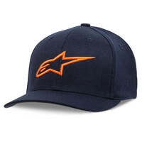 ALPINESTARS AGELESS CURVE HAT NAVY ORANGE