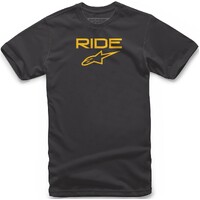 ALPINESTARS RIDE 2.0 TEE BLACK YELLOW