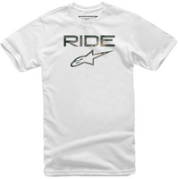 ALPINESTARS RIDE 2.0 CAMO TEE WHITE