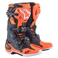 ALPINESTARS TECH 10 MY20 GREY FLURO ORANGE