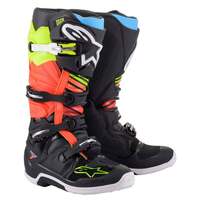 ALPINESTARS TECH 7 MY14 BLACK FLURO YELLOW FLURO RED