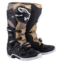 ALPINESTARS TECH 7 DRYSTAR ENDURO BLACK GREY GOLD