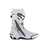 ALPINESTARS SUPERTECH R V2 VENTED BOOT WHITE MID-GRAY BLACK