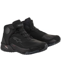 ALPINESTARS CR-X DRYSTAR RIDING SHOES BLACK BLACK