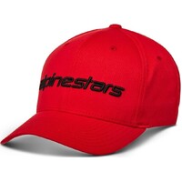 ALPINESTARS LINEAR HAT RED BLACK