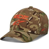 ALPINESTARS RIDE MULTICAM HAT CAMO GREEN ORANGE