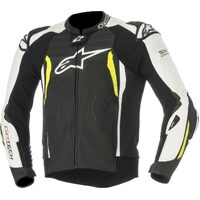 ALPINESTARS GP TECH V2 TECH AIR JACKET BLK/WHT/FLUROYEL