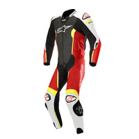ALPINESTARS MISSILE TECH-AIR® COMPATIBLE SUIT - BLACK WHITE FLURO RED YELLOW