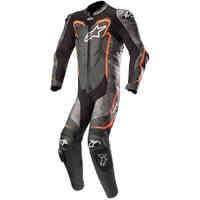 ALPINESTARS GP PLUS 1PCE SUIT BLACK CAMO RED FLURO