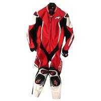 ALPINESTARS GP TECH LEATHER SUIT RED/WHITE/BLACK