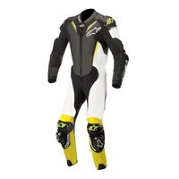ALPINESTARS ATEM V3 SUIT BLACK WHITE FLURO YELLOW